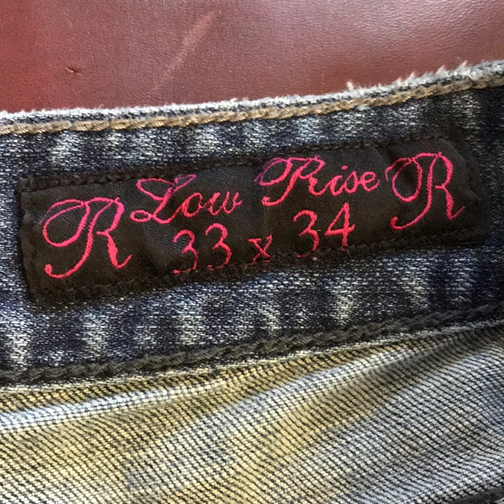 Rock and Roll cowgirl jeans 33x34 Good condition